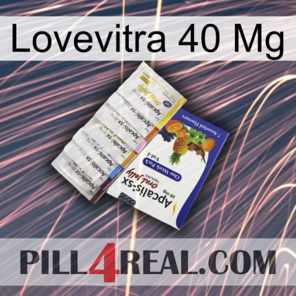 Lovevitra 40Mg 11